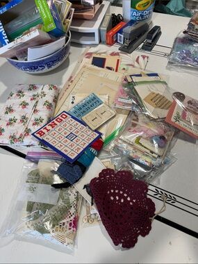 Junk Journal Kit with Assorted Supplies